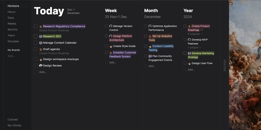Timestripe: Goal manager | Product Hunt